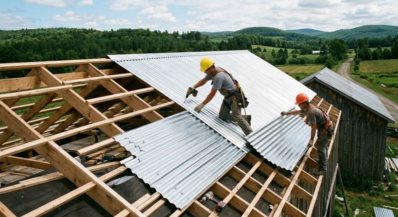 Tin Roof Installation